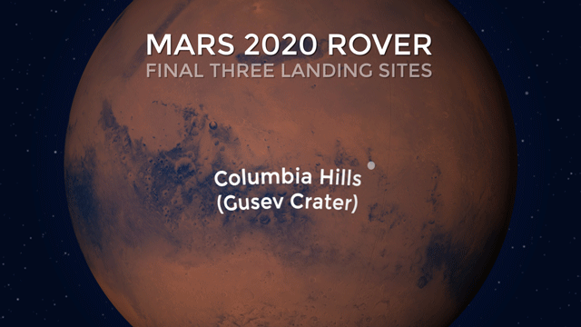 Check Out NASA's Three Options for the 2020 Mars Rover Landing