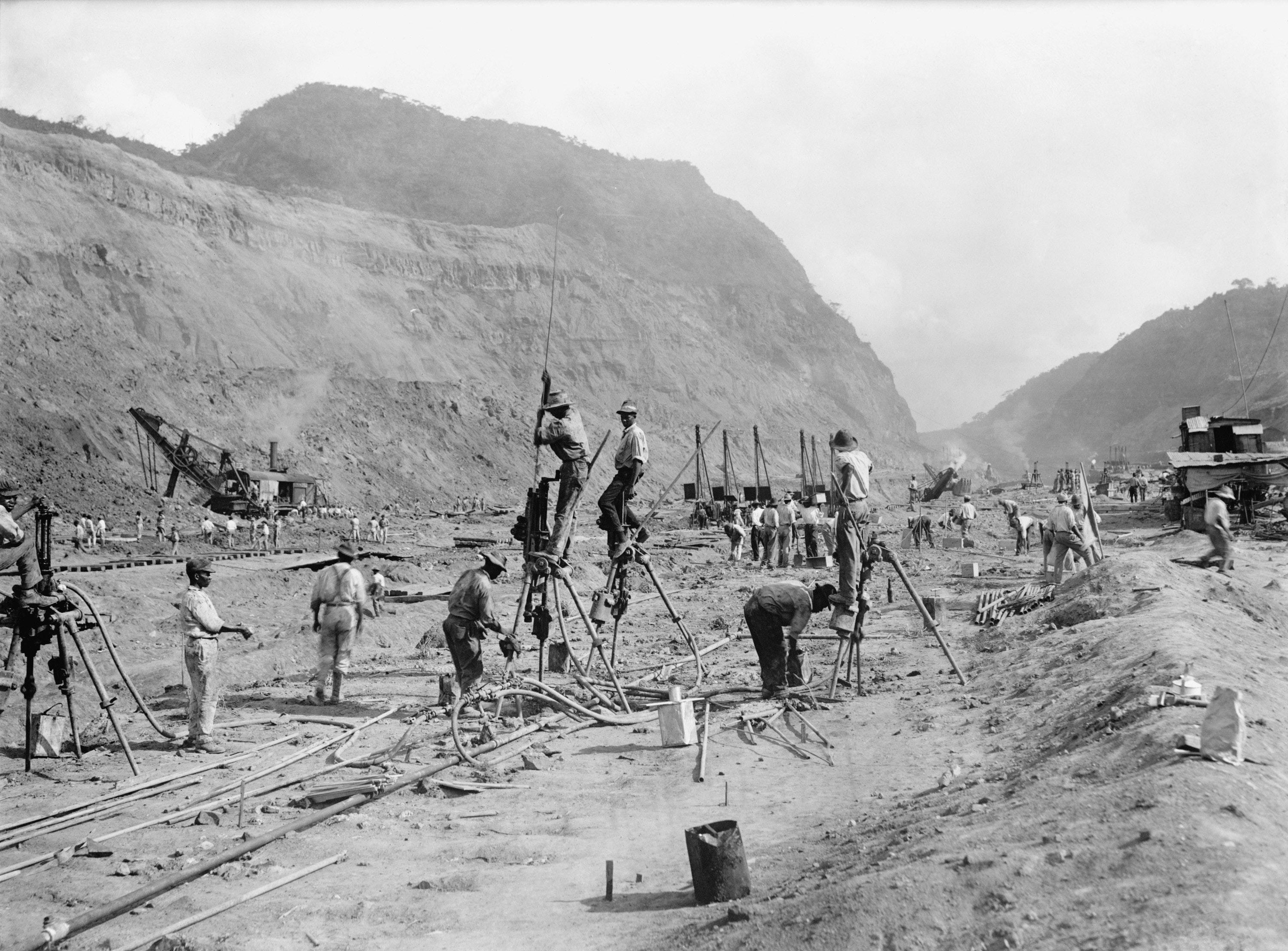 Panama Canal construction