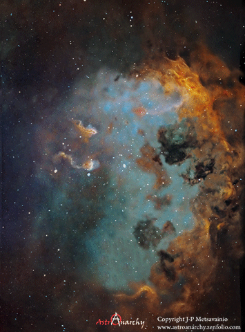 A rotating version of IC 410