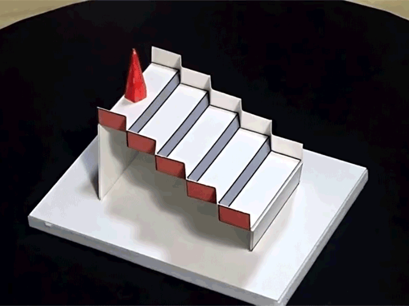 This 3D version of Schröder's staircase was crowned the best illusion of 2020. 