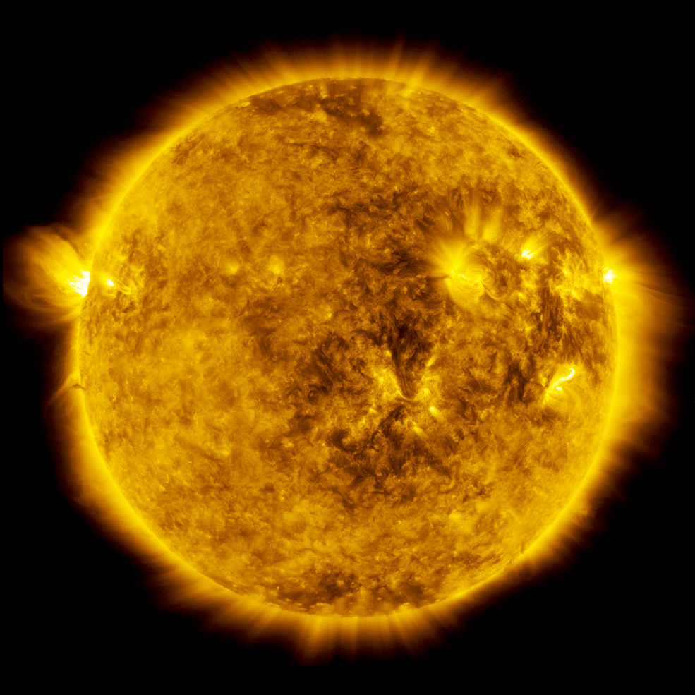 Watch a Partial Solar Eclipse From Space