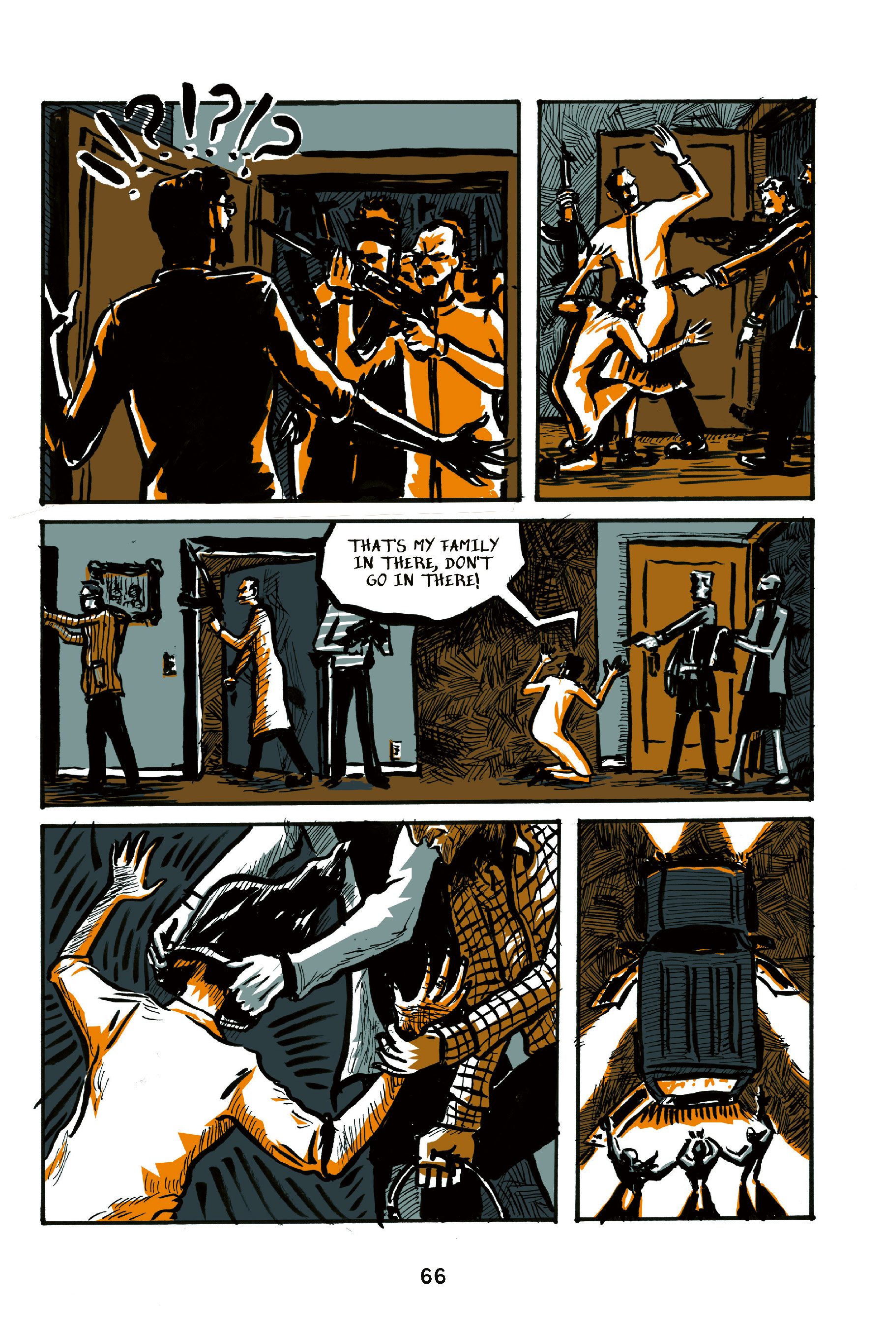 Page from Guantanamo Voices, edited by Sarah Mirk