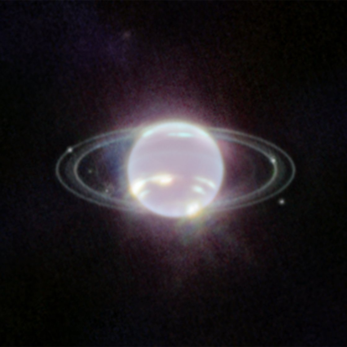 Webb Telescope's Images of Neptune Showcase Its Rings and Moons | Smart News - Vimarsana News