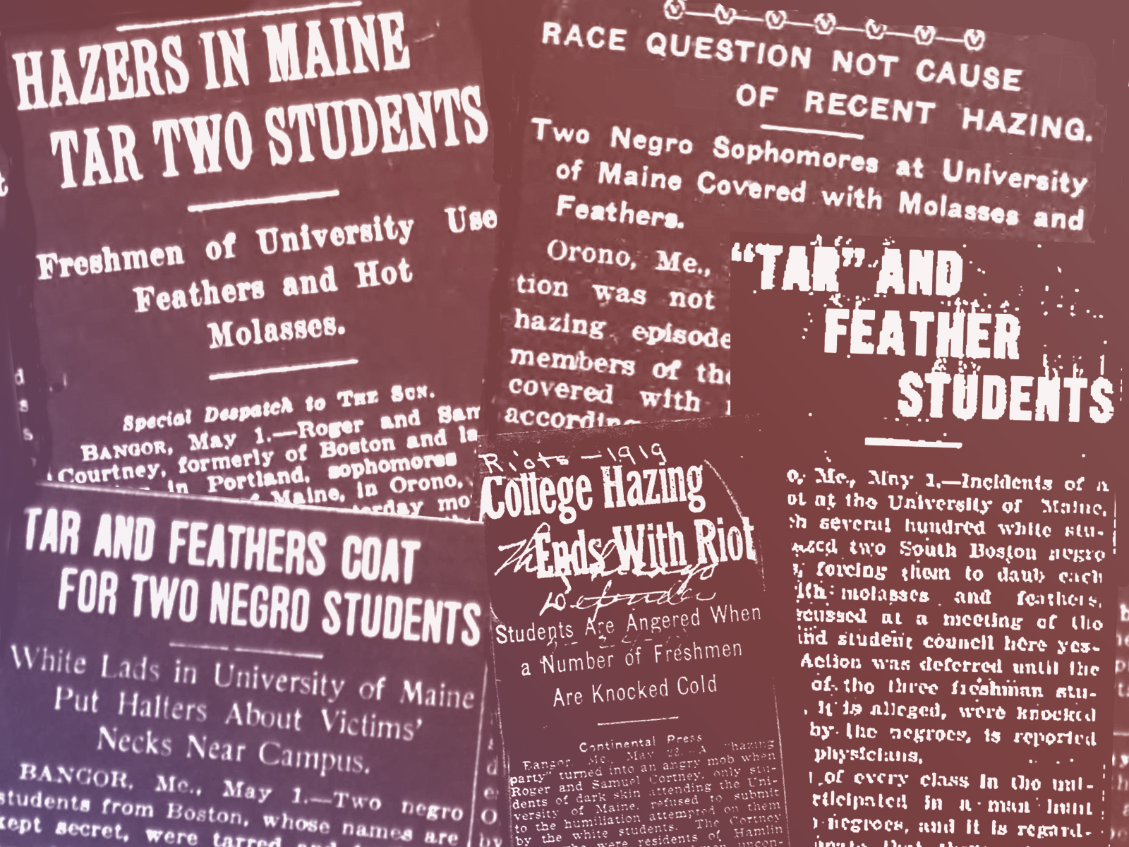 In 1919, a Mob in Maine Tarred and Feathered Two Black College Students | History - Vimarsana News