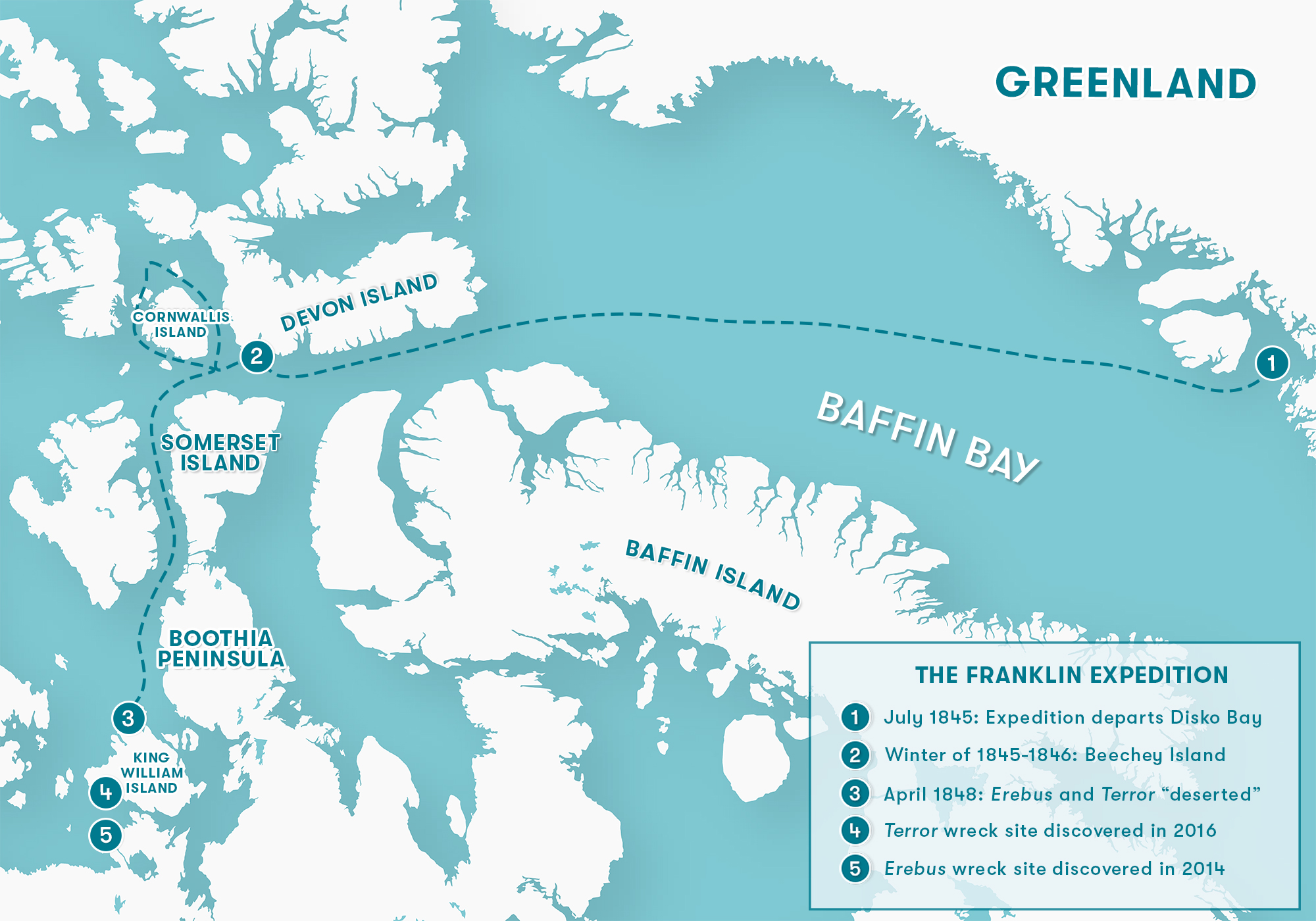 The Shipwrecks From John Franklin's Doomed Arctic Expedition Were Exactly Where the Inuit Said They Would Be