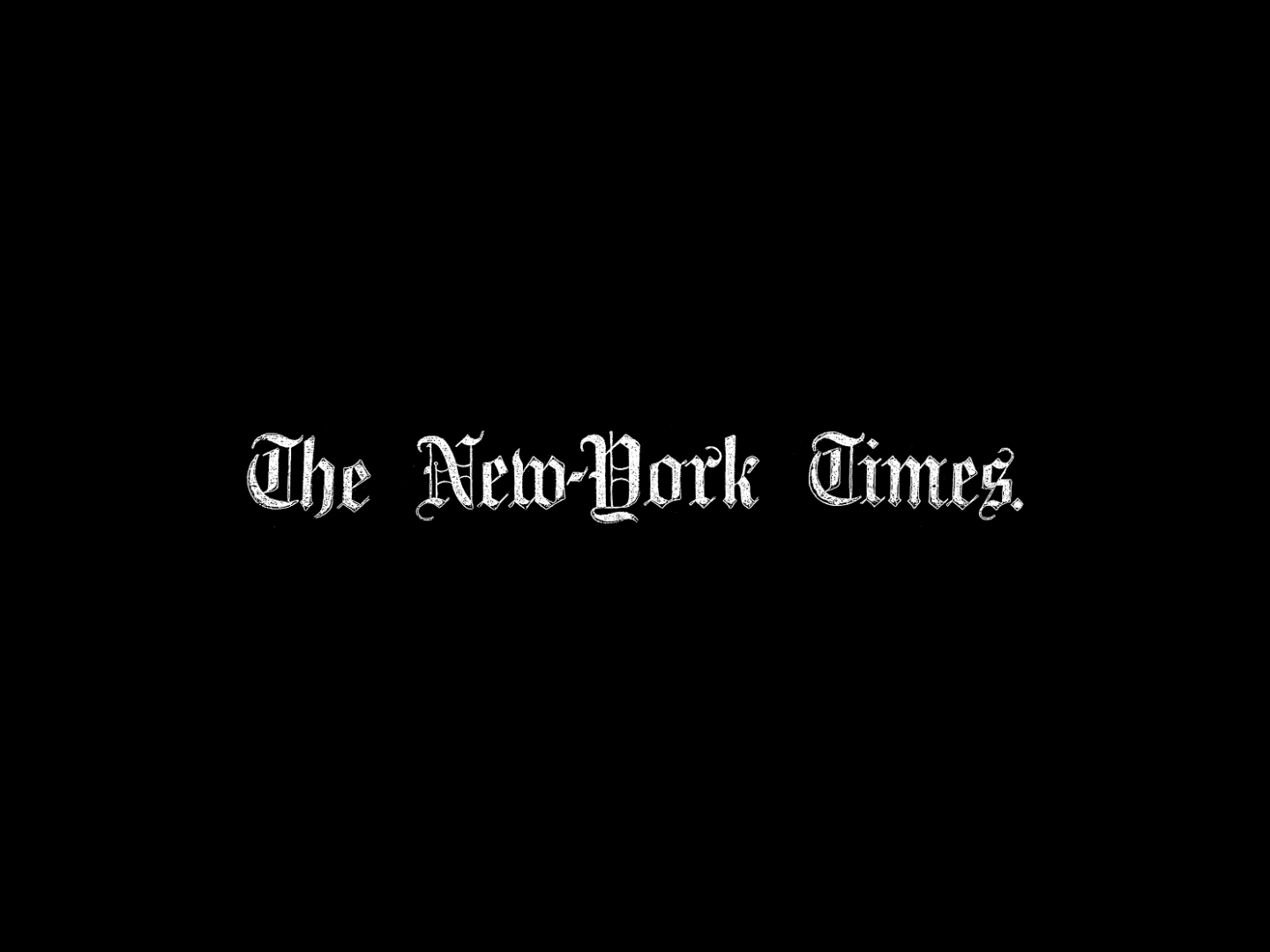 A visualization of the Times' masthead over the years