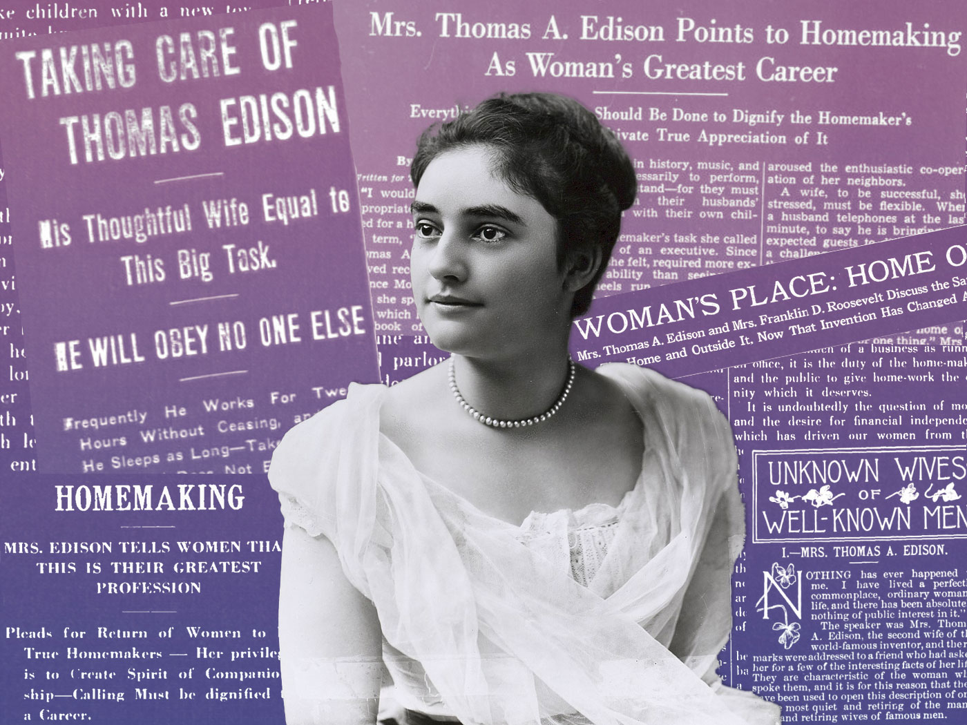 Who Was Mina Miller Edison, Wife of Thomas Edison? | History - Vimarsana News