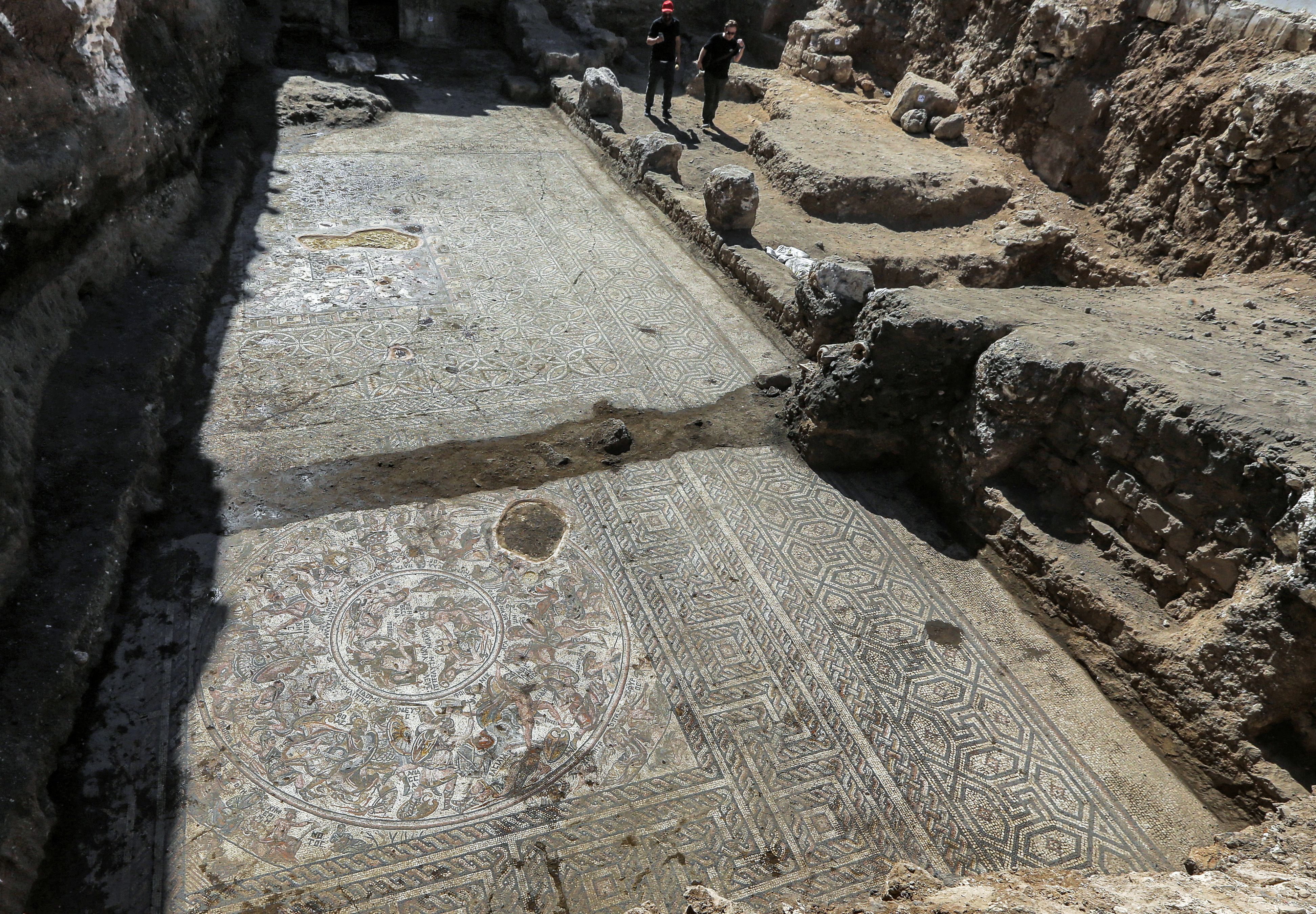 See the Stunning 1,600-Year-Old Mosaic Unearthed in Syria | Smart News - Vimarsana News