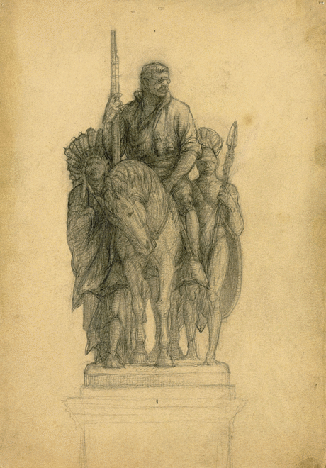 statue sketch