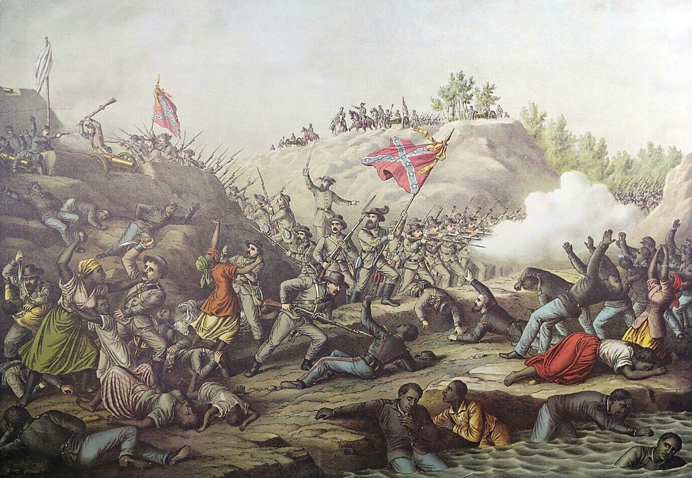 At Fort Pillow, Confederates Massacred Black Soldiers After They Surrendered | History - Vimarsana News