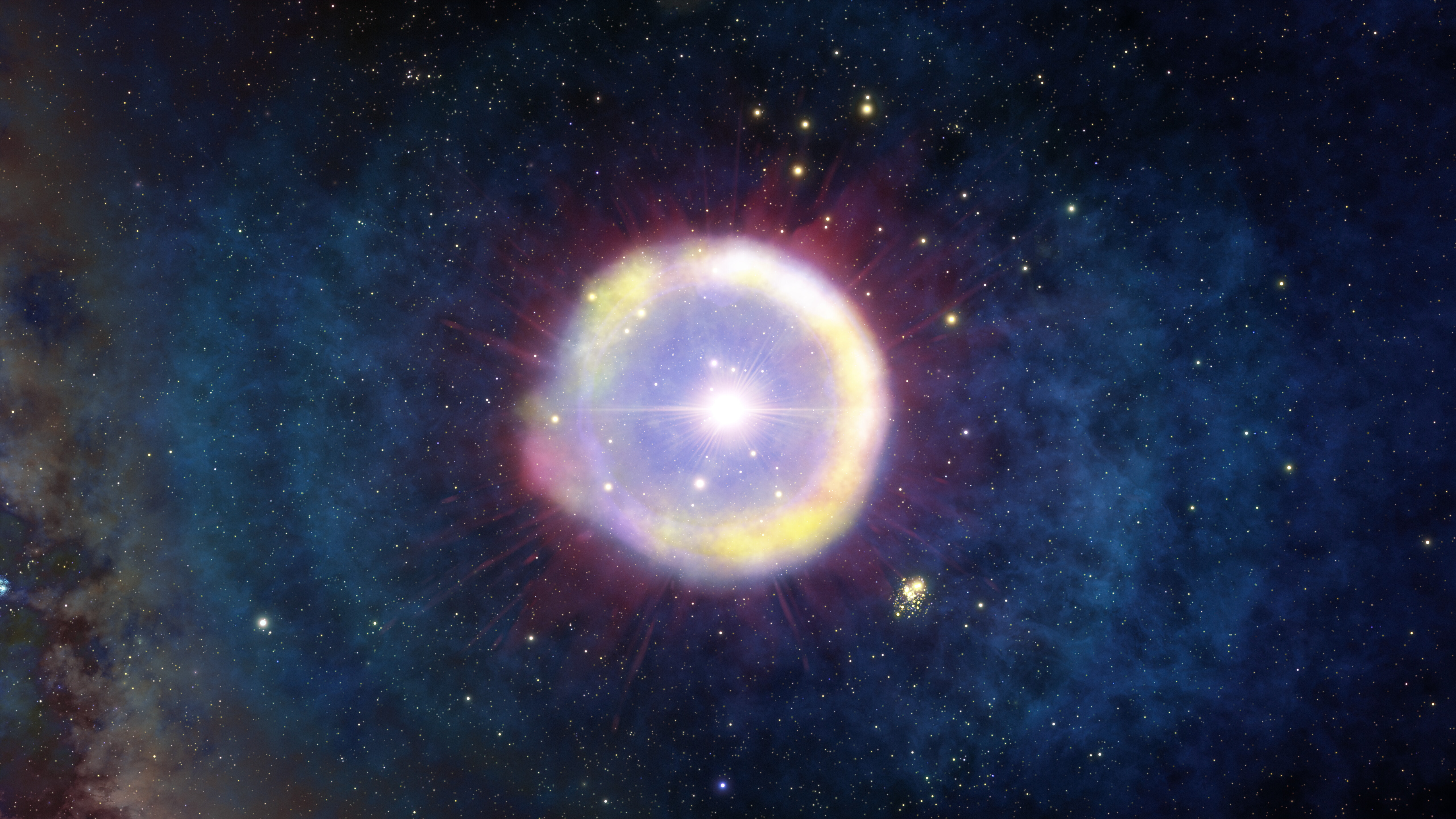 An Early Star's Remains May Be Swirling Around a Black Hole | Smart News - Vimarsana News