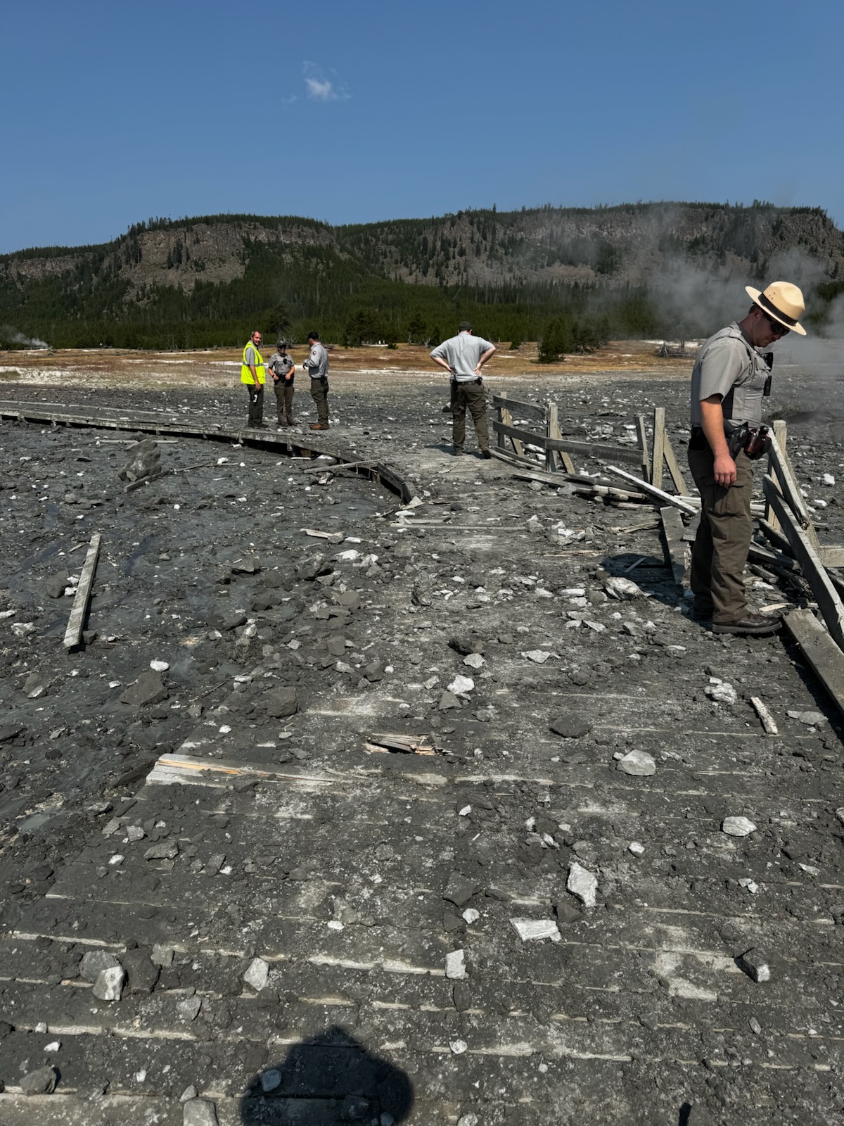 Destroyed Boardwalk