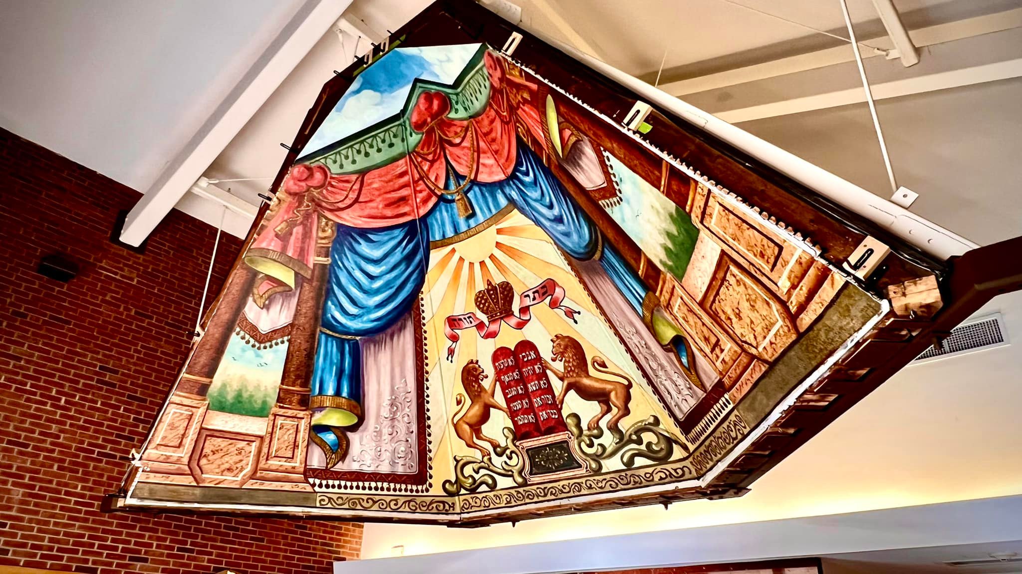 Why Was a Synagogue Mural Hidden Behind a Wall in a Vermont Apartment? | Smart News - Vimarsana News