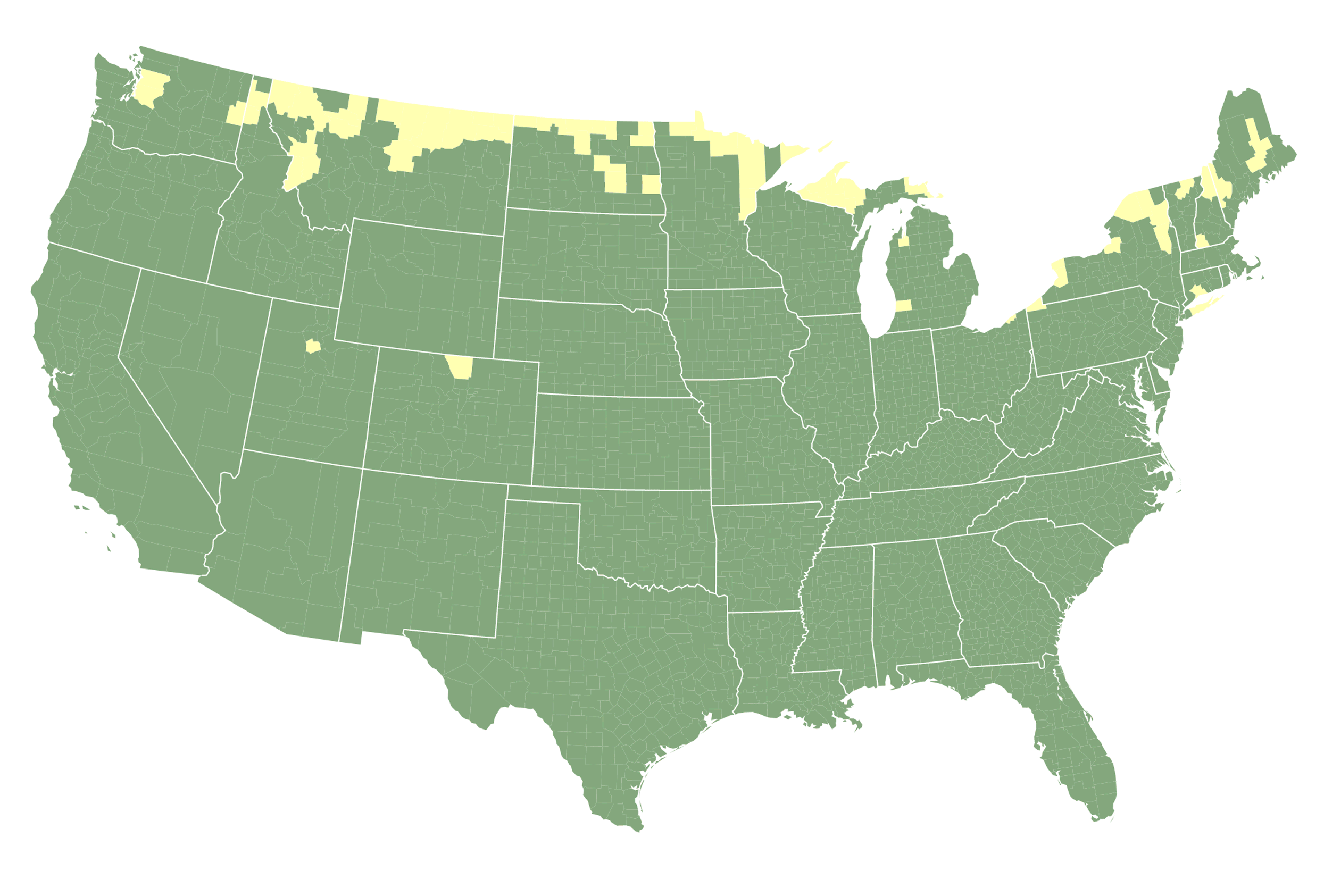 The 2022 fall foliage map