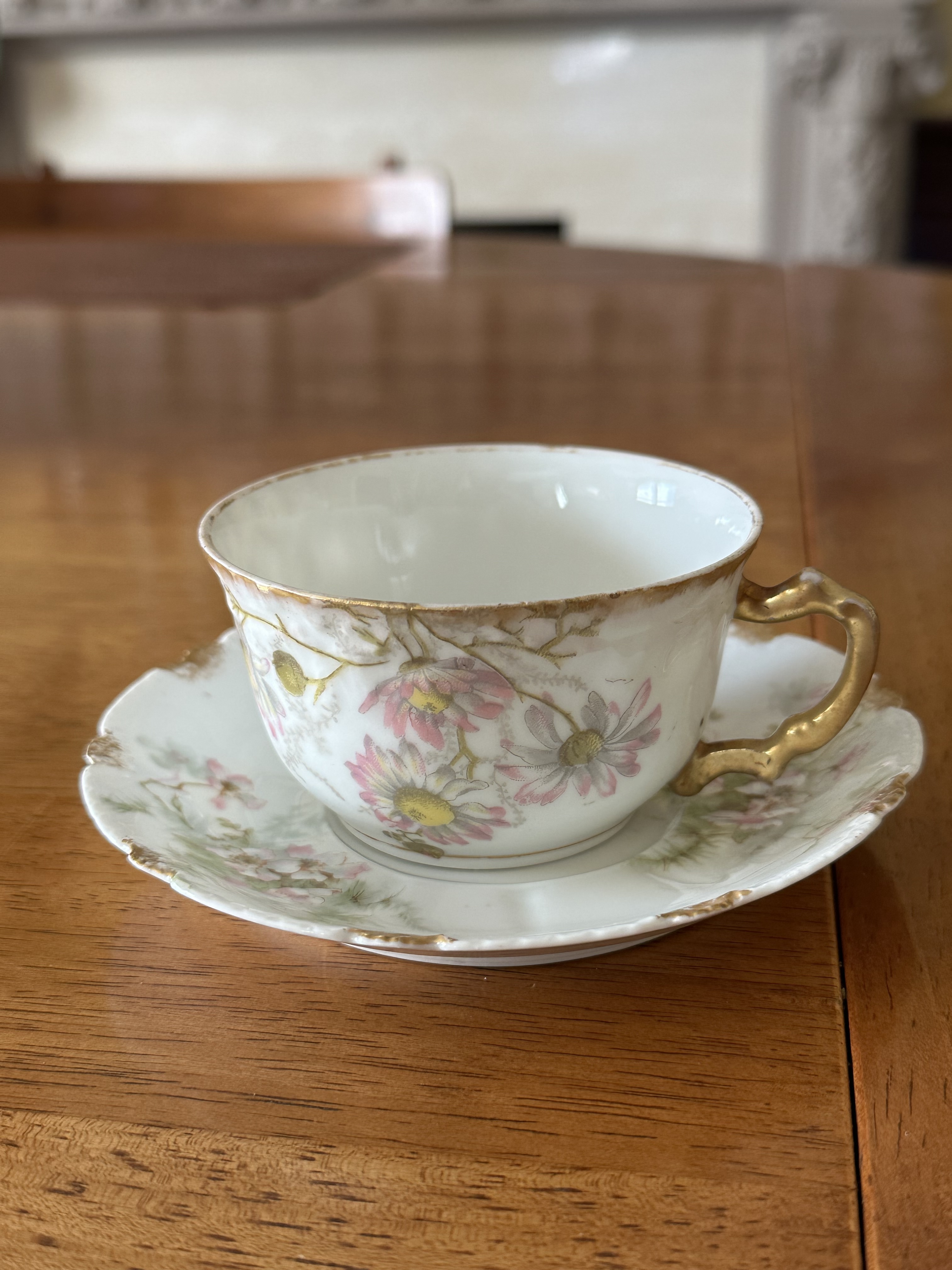 A teacup once owned by Jones’ grandmother’s grandmother