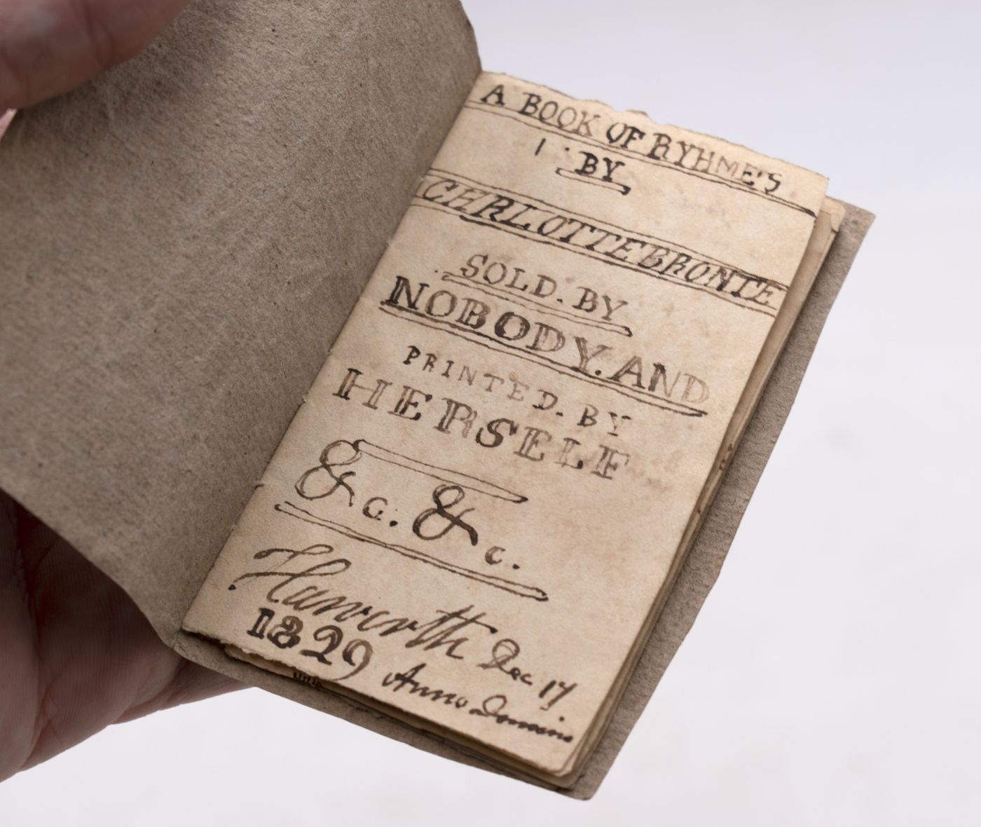 Lost Charlotte Brontë Manuscript Sells for $1.25 Million | Smart News - Vimarsana News