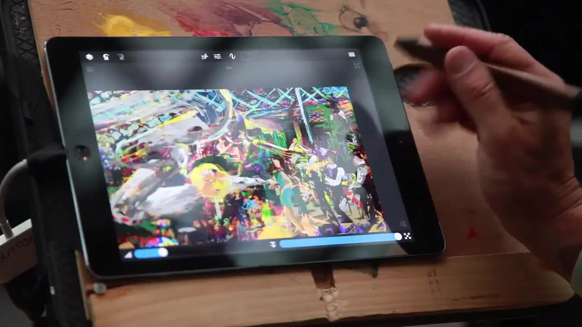 Live iPad Painting by Jeremy Sutton Smithsonian Magazine