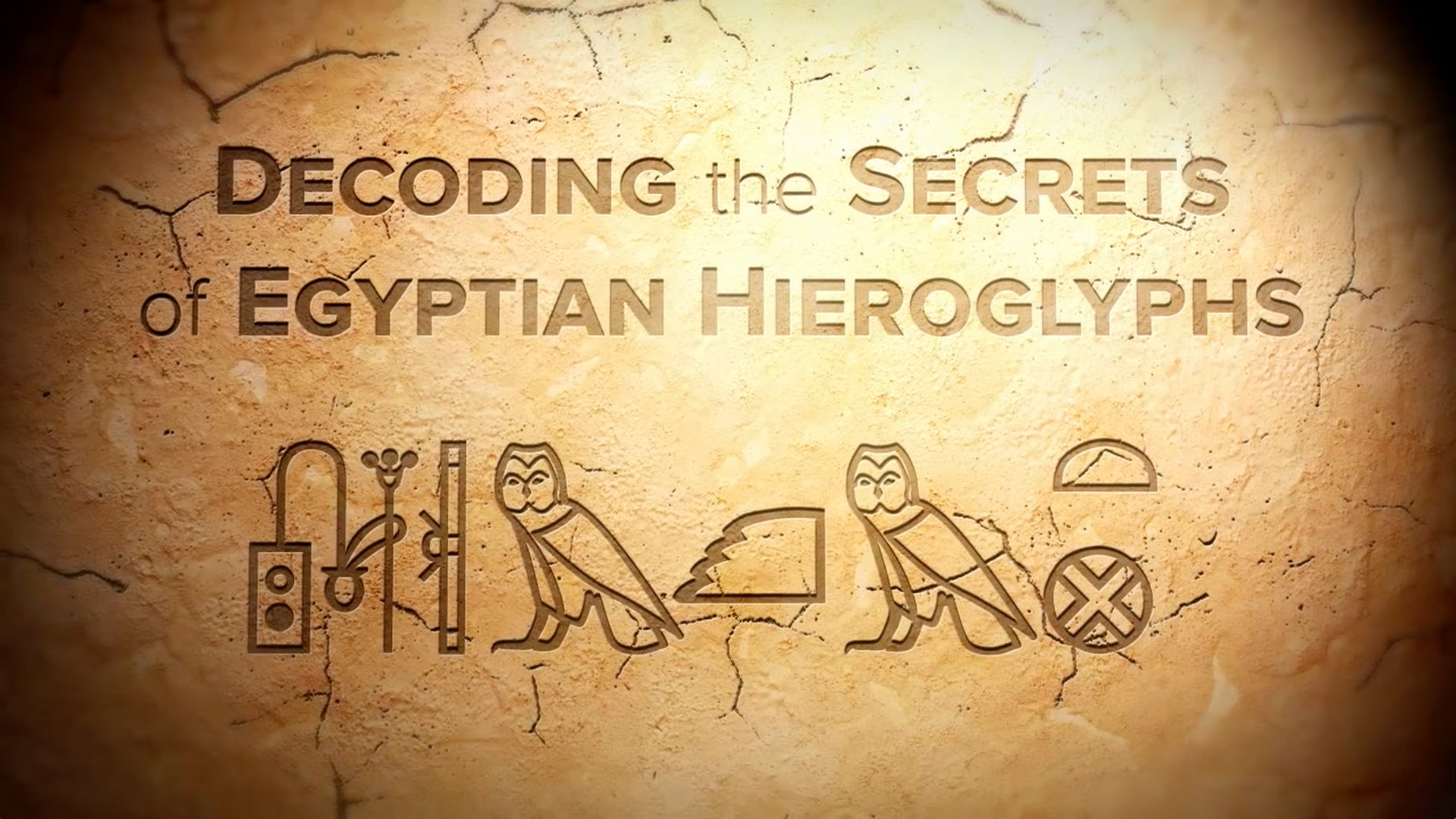 Trailer: "Decoding The Secrets Of Egyptian Hieroglyphs" By The Great ...